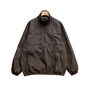 Haute qualité en gros Logo personnalisé hommes 1/4 fermeture éclair col montant coupe-vent léger quart fermeture éclair vestes de survêtement pour hommes - Product Image 4