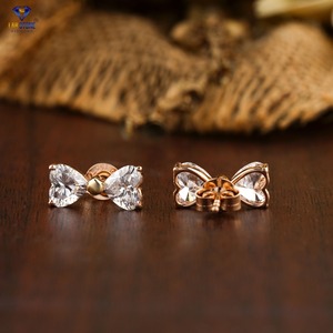 ชุดเพชรผู้หญิงหัวใจ5.16 TDW 18K ได้รับการรับรองกุหลาบทอง/ได้รับการรับรองเพชร CVD Diamond หินในห้องทดลอง | jewelrs - Product Image 6