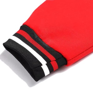 Chaqueta Universitaria Personalizada de Alta Calidad para Hombre, Chaqueta de Lana y Poliéster con Cuello Alto, Ropa de Abrigo Delgada para Invierno - Product Image 4