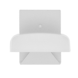 Gancio Adesivo in Acciaio Inossidabile Colore Bianco - Product Image 1