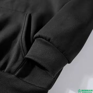 Sudadera con capucha y cremallera completa unisex, de alta calidad, con estampado en relieve, corte regular, transpirable, de secado rápido, para invierno, estilo urbano. - Product Image 5