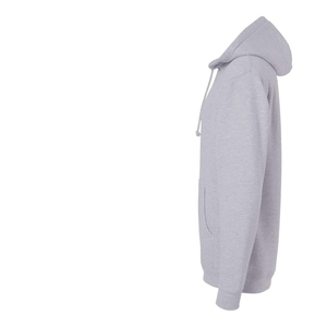 เสื้อสเวตเชิ้ตมีฮู้ดผู้ชายของบริษัทอินเดペンเด้นท์เทรดดิ้ง รุ่น IND4000 สีเทาเฮเธอร์ - Product Image 4