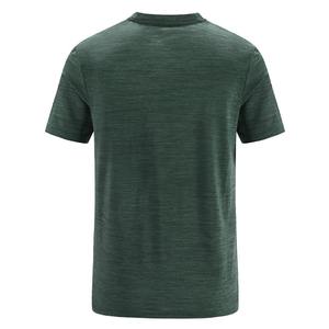 T-shirt pour homme en tissu polyester et élasthanne, vêtements de sport de plein air, séchage rapide, respirant, manches courtes, t-shirt uni - Product Image 2