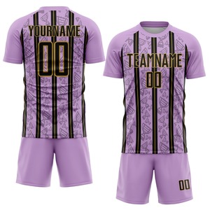 Ropa de entrenamiento Deportes clásicos Regular Equipada Malla de poliéster de alta calidad Conjuntos de dos piezas auténticos Uniformes de fútbol Jersey Kit - Product Image 1