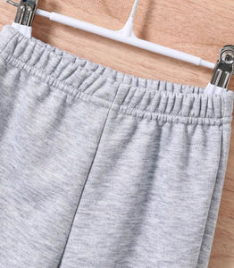 Kids Breathable Solid Fleece Custom Design Tracksuits <b>Boys</b> Clothing Sets High Quality Lightweight Winter Wear Trendy Warm Casual - Product Image 5