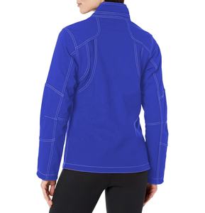 Chaqueta Softshell para Mujer con Logotipo Personalizado, Nuevo Diseño, Cuello Alto, Cremallera, Impermeable, Cortavientos, Transpirable, para Deportes al Aire Libre - Product Image 6