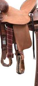 Material de cuero genuino de silla de montar a caballo occidental de alta calidad disponible a precio mayorista - Product Image 2