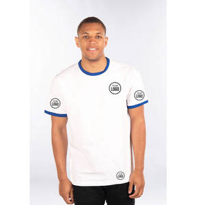 Nueva Llegada 2026 Camiseta de Algodón 100% Tejido de Punto con Contraste en el Rib, Suave y Cómoda, Unisex, Estilo Vintage, Corte Regular para Serigrafía - Product Image 6