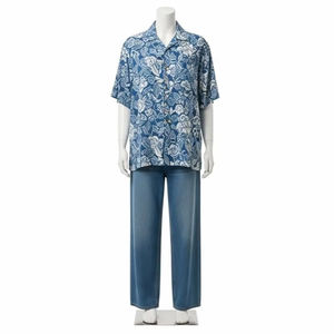 Rayon Ethnic Island Apparel Lightweight Breathable Traditional Casual Resort Wear For Men Women Summer - Product Image 4