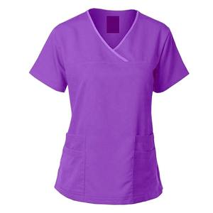 Conjuntos de uniformes médicos cómodos de tela transpirable para enfermera para mujer - Product Image 3