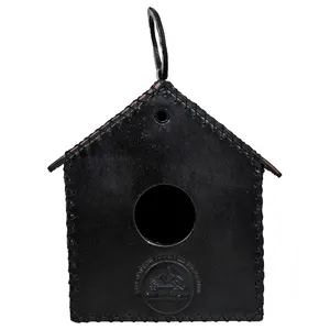 HIGH QUALITY LEATHER BIRD HOUSE BIRD NEST NATURAL LIVING HOME FOR BIRDS CUSTOMIZATION ACCEPTED