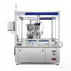 Machine de remplissage, d'emballage et de bouchage rotative pneumatique entièrement automatique ABBA-GW-2 avec surveillance à distance du moteur pour l'industrie alimentaire et chimique - Product Image 5