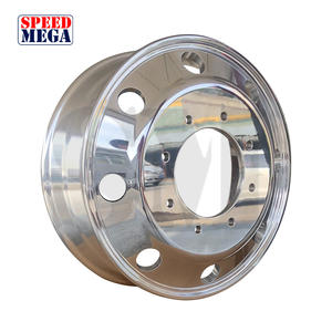 Rines de Aluminio Forjado de 16 Pulgadas 6.0X16 para Camioneta, Personalizados de Fábrica, Nuevos 700R16 235/85R16, Acabado Plateado - Product Image 1