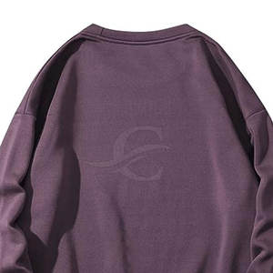 Usine en gros femmes décontracté doublé sweat-shirt meilleur prix bas quantité minimale de commande Streetwear Fitness Style pour l'hiver plaine teint toile - Product Image 5