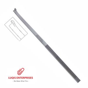 Osteotome Neivert à simple protection, instrument chirurgical ORL, acier inoxydable de qualité médicale, outil de coupe osseuse - Product Image 1