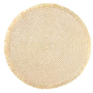 Best Selling Sustainable Rustic Rattan Placemat Charger <b>Plates</b> Handcrafted Eco-friendly <b>Mats</b> & Pads from - Product Image 2