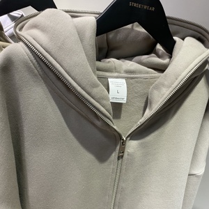 Sudaderas con capucha con cremallera de cara completa Negra con estampado de soplo personalizado para hombre Sudaderas con capucha con cremallera completa para hombre Assassins - Product Image 5