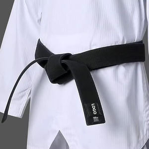 Jiu Jitsu เข็มขัดคาราเต้แบบกำหนดเองโลโก้สีอุปกรณ์ศิลปะการต่อสู้แบบมืออาชีพ - Product Image 5