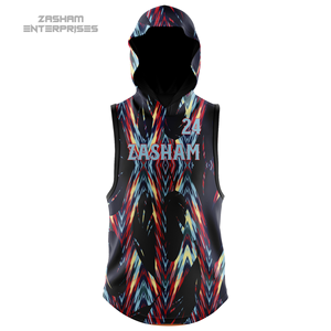 Conjuntos de Uniformes de Fútbol para Adultos 7v7, Camisetas Transpirables Estampadas con Bandera Estadounidense, Logotipo Personalizado, Traje de Equipo sin Mangas, 100% Poliéster - Product Image 3