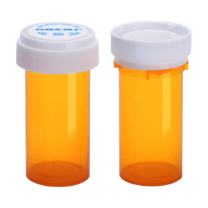 Frascos de Farmacia con Tapa Reversible de Plástico PP Ámbar - Product Image 2