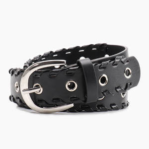 Sangle de ceinture à boucle automatique en cuir véritable Ceintures pour hommes en stock sans boucle Ceintures personnalisées OEM - Product Image 6