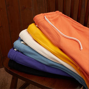 Manufacturer's Custom Summer Shorts for Men Streetwear Casual Sun Faded Dtg Print Distressed Sweat Acid Wash 100% Cotton Solid - Product Image 6