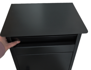 กล่องรับ<span class=keywords><strong>พัสดุ</strong></span> Hu-buy สำหรับภายนอก ขนาดใหญ่พิเศษ สำหรับจัดส่ง<span class=keywords><strong>พัสดุ</strong></span> กล่องจดหมายเหล็กชุบสังกะสี ป้องกันการโจรกรรม สำหรับระเบียง - Product Image 2