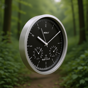 MEBUS Funkwanduhr Wall <b>Clock</b> - Product Image 3