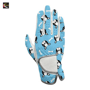 Gants de golf en cuir de cabretta unisexes en gros, respirants, doux, haute élasticité, main droite et gauche pour le sport et unisexe - Product Image 5
