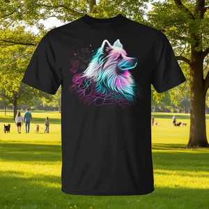 T-shirt promotionnel pour chiens American Eskimo, pour les amoureux des chiens - Product Image 3