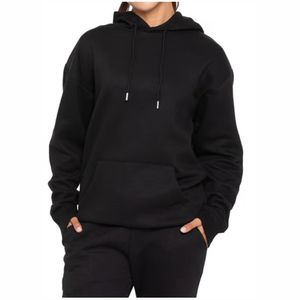 Survêtement nouveau Design femmes hiver survêtement 100% coton couleur unie imprimé grande taille ensembles respirant séchage rapide pantalons de survêtement - Product Image 3