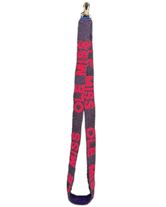 Sangle de sac à main brodée de perles de qualité supérieure pour le Mardi Gras, avec un nouveau design, LAISSEZ LES BOM TEMPS ROULER - Product Image 2