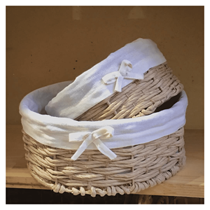 Paniers en rotin tissés à la main, paniers en rotin pour le rangement du garde-manger, organisateur de jouets et décoration bohème, origine Vietnam - Product Image 5