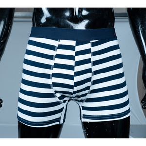 OEM ODM Men's <b>Boxer</b> Briefs | <b>Custom</b> Logo Cotton Spandex Underwear | Everyday Comfort Fit - Product Image 4