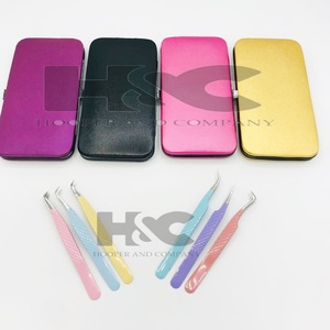 Nouveautés Emballage pour pince à épiler cils magnétiques scintillants étui à pinces étui magnétique pour pince à épiler Logo carte boîte cils de vison - Product Image 2