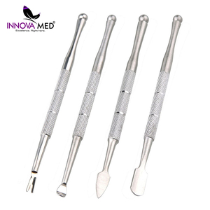 Empujador de Cutículas de Acero Inoxidable con Logotipo Personalizado, Removedor de Piel Muerta, Instrumento de Manicura y Pedicura, Herramienta Profesional para el Cuidado de las Uñas - Product Image 3