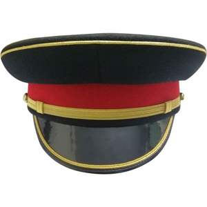 Gorra con visera personalizable de alta calidad por encargo de alta calidad Sombrero de uniforme unisex para adultos - Product Image 6