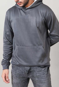 Sudaderas con Capucha Casuales Vintage para Hombre, 100% Algodón, Cuello Alto, Logotipo Frontal, Impresión Digital de Letras, Ropa Deportiva - Product Image 4