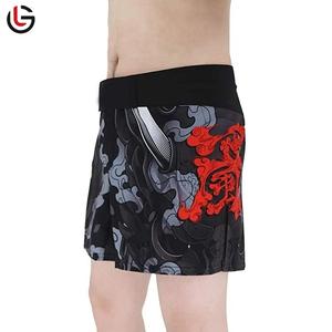 Pantalones cortos de MMA de la mejor calidad, estilo informal, cierre de cintura elástica, poliéster, lona transpirable, venta al por mayor, todos los tamaños, precio bajo - Product Image 1