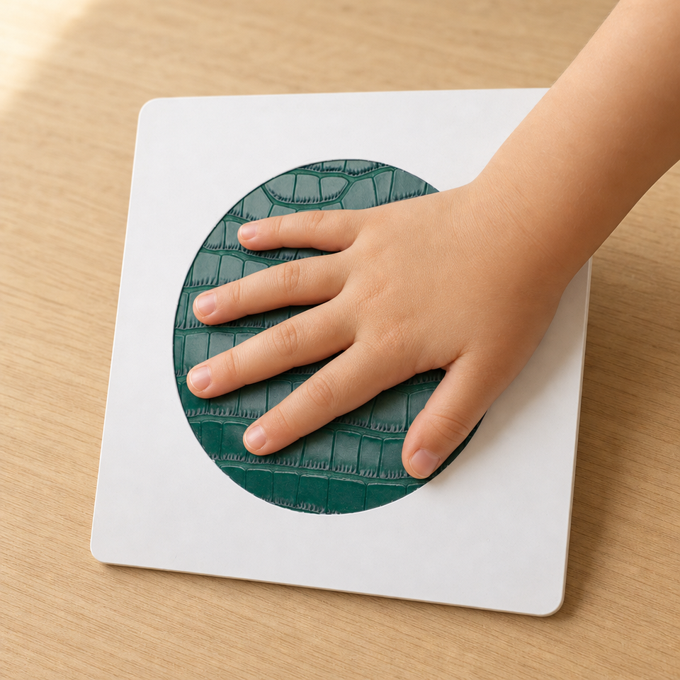 EDUsense 6 Animals Sensory Texture Plates Double Sided Tactile Matching ...