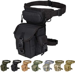 AYPPRO unisexe fermeture à glissière taille sac à la mode Camouflage sport voyage randonnée <span class=keywords><strong>pour</strong></span> <span class=keywords><strong>moto</strong></span> côté <span class=keywords><strong>jambe</strong></span> stockage sac à bandoulière - Product Image 4