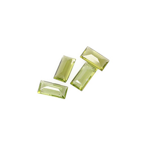Peridoto Natural, Corte Rectangular de 12x6 mm, 2.87 Quilates, 1 Pieza, Gema Suelta para Joyería, Anillo Artesanal - Product Image 5