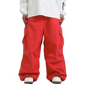 Pantalons de neige de haute qualité, nouveaux pantalons de ski imperméables, coupe-vent, amples, pantalons de snowboard, pantalons de ski baggy de style hip-hop pour hommes - Product Image 4