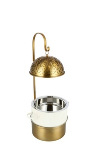 New Arrival Looking Handmade Decorative Chafing Dish Stainless Steel Chafing Dish Glossy Finishing Food Warmer Chafing Dish - Product Image 6