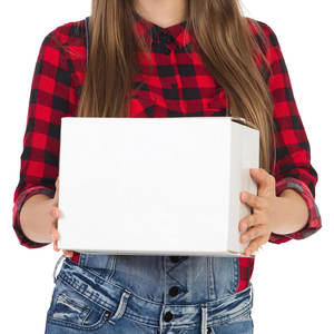 Cajas de envío de cartón corrugado blanco para pequeñas empresas Embalaje y correo Personalizar color Precio al por mayor - Product Image 4