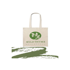 Bolso de lona en blanco para mujer y niña, bolsa de mano de lona de algodón orgánico, espacioso, elegante, para sublimación - Product Image 1