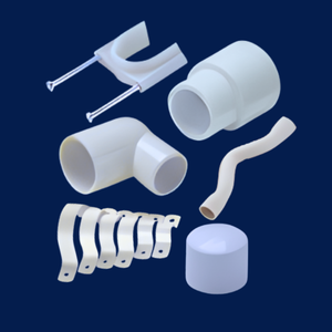 Best Selling Multifunctional PVC Fitting Plastic UPVC Straight Pipe Coupling <b>Adapter</b> bulk uPVC Plumbing Pipes Fittings - Product Image 5