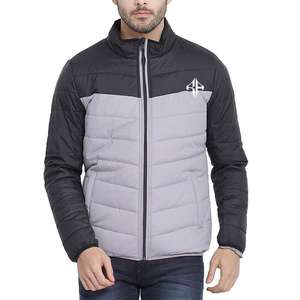 Chaqueta de invierno con logotipo personalizado de alta calidad, chaqueta acolchada con cremallera estampada transpirable de poliéster 100% de ATLANTIC - Product Image 1