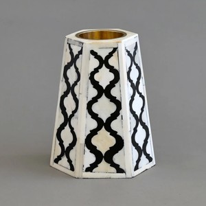 LAMETIERARTZ LMA1248 Candelabro de Madreperla Hecho a Mano en India, Decoración para el Hogar, Ocasión Eid, Alta Demanda, Disponible en Varios Modelos - Product Image 3