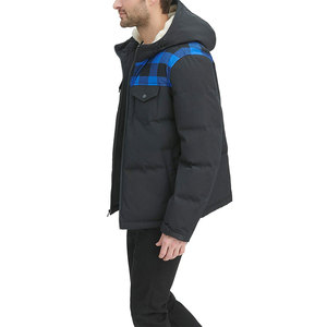 Abrigo de moda para hombre, tendencia brillante, corto, grueso, de invierno, chaqueta acolchada para hombre, hecha en Pakistán - Product Image 6